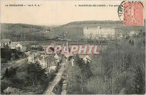 Cartes postales La Normandie La Cartes postales Bagnoles de l'Orne Vue generale