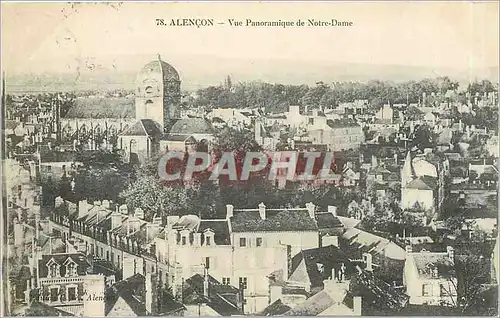 Cartes postales Alencon Vue Panoramique de Notre Dame