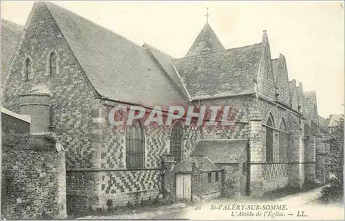 Cartes postales St Valery sur Somme L'Abside de l'Eglise