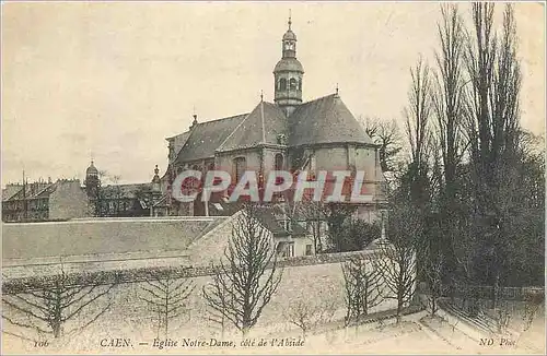 Ansichtskarte AK Caen Eglise Notre Dame cote de l'Abside