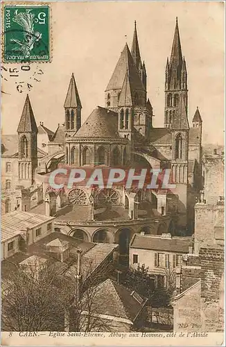 Cartes postales Caen Eglise Saint Etienne Abbbaye aux Hommes cote de l'Abside