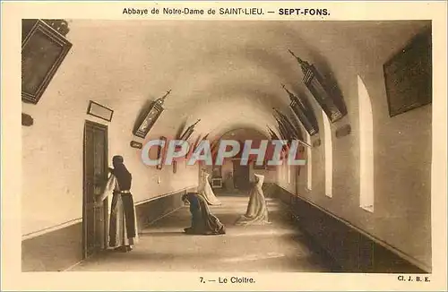 Cartes postales Abbaye de Notre Dame de Saint Lieu Sept Fons Le Cloitre