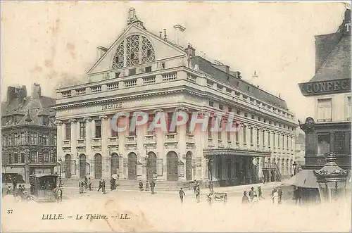 Cartes postales Lille Le Theatre