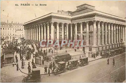 Cartes postales Paris La Bourse