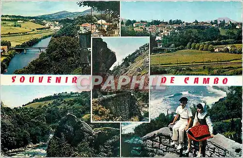Cartes postales moderne Souvenir de Cambo