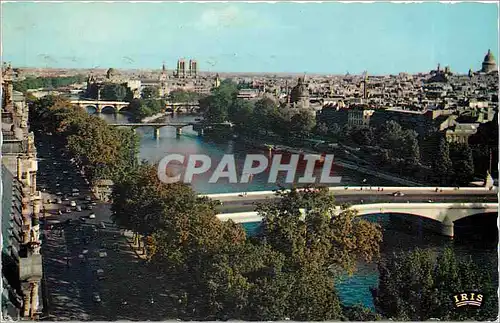 Cartes postales moderne Paris Les sept Ponts