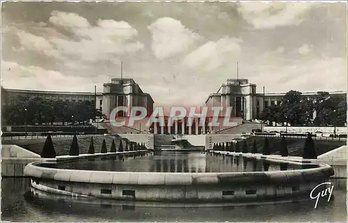 Cartes postales moderne Paris et ses Merveilles Le Palais de Chaillot vu des jardins