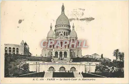 Cartes postales Paris Le Sacre Coeur de Montmartre