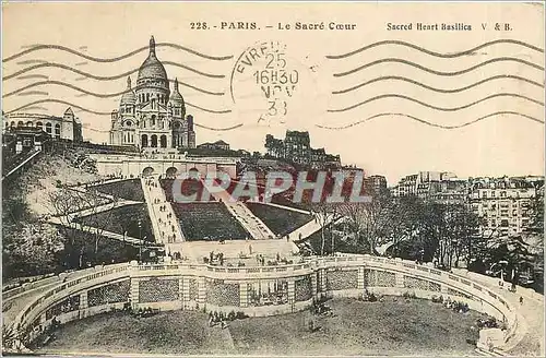 Cartes postales Paris Le Sacre Coeur