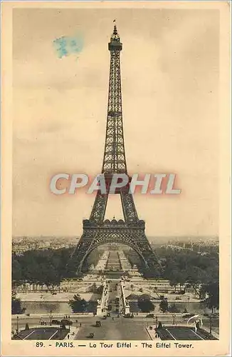 Cartes postales Paris La Tour Eiffel