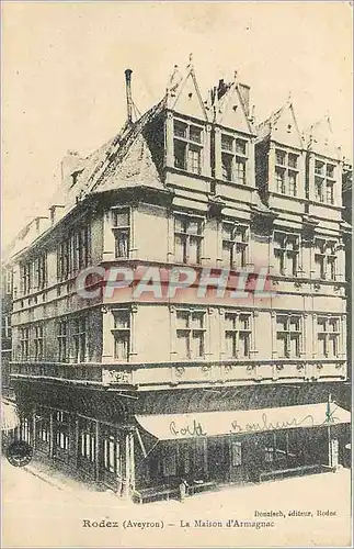 Cartes postales Rodes Aveyron La Maison d'Armagnac