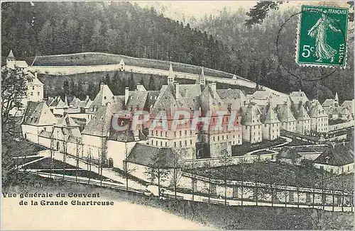 Cartes postales Vue generale du Couvent de la Grande Chartreuse