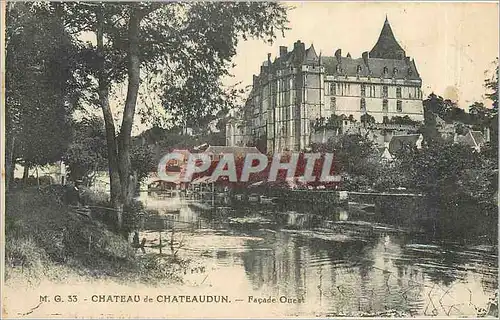 Cartes postales Chateau de Chateaudun Facade Ouest