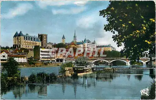 Cartes postales moderne Pau BP Le Gave et le Chateau
