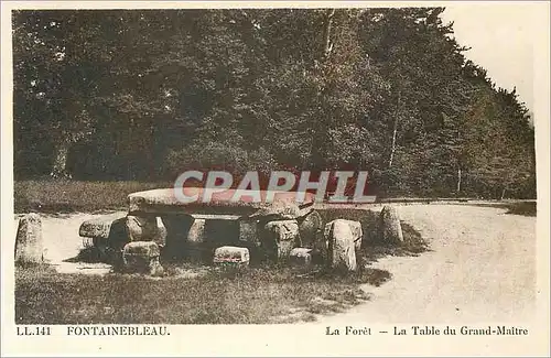 Ansichtskarte AK Fontainebleau La Foret La Table du Grand Maitre