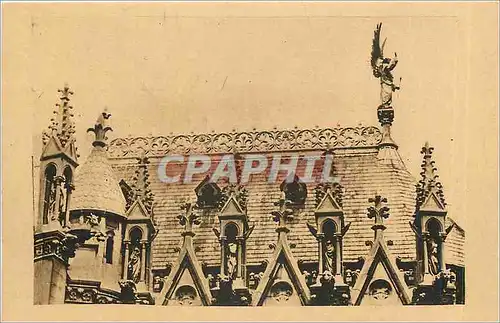 Cartes postales Lille Nord Basilique Cathedrale Notre Dame de la Treille Chapelle absidiale La toiture et l'Ange