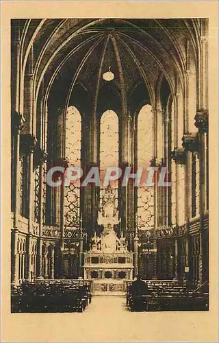Ansichtskarte AK Lille Nord Basilique Cathedrale Notre Dame de la Treille La Chapelle de la Madore abside