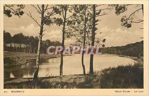 Cartes postales Biarritz Golf Club Le Lac
