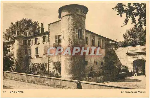 Ansichtskarte AK Bayonne Le Chateau Vieux