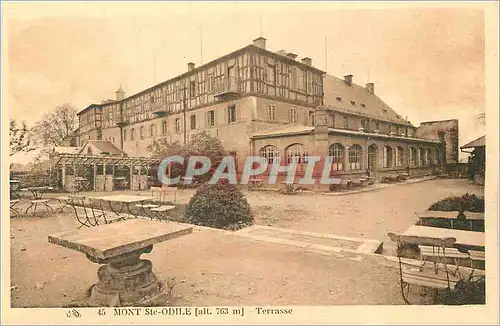 Cartes postales Mont Ste Odile Terrasse