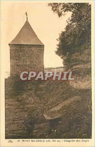 Cartes postales Mont Ste Odile Chapelle des Anges