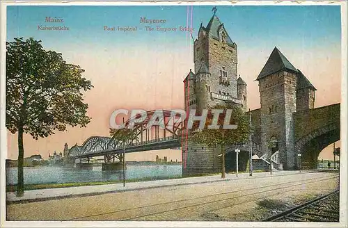 Cartes postales Mayence Pont Imperial