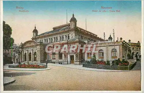 Cartes postales Mayence Hotel de Ville