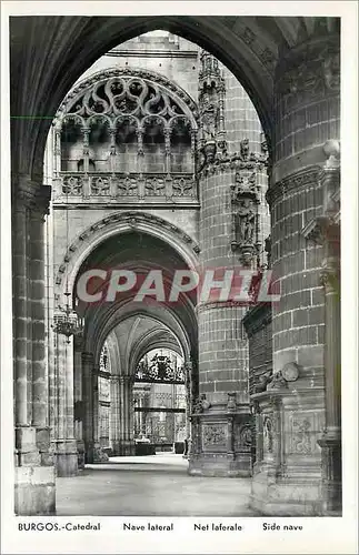 Ansichtskarte AK Burgos Catedral Nave Lateral