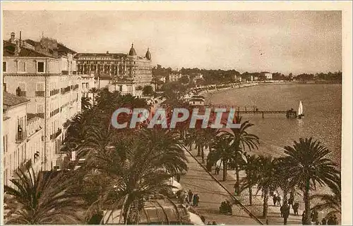 Cartes postales Cannes Promenade de la Croisette