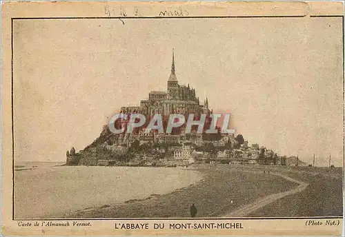 Cartes postales L'Abbaye du Mont Saint Michel