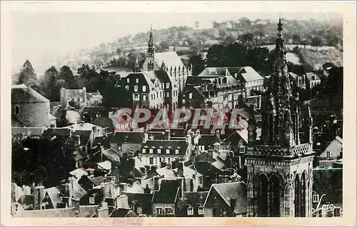 Cartes postales moderne Avranches Vue panoramique sur Eglise St Saturnin et Carmel