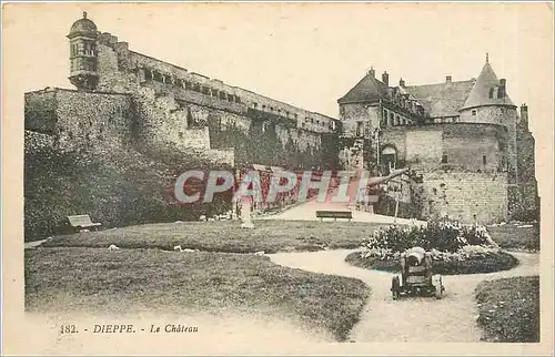 Cartes postales Dieppe Le Chateau