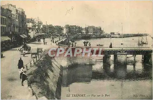 Cartes postales Le Treport Vue sur le Port