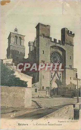 Cartes postales Beziers La Cathedrale Saint Nazaire