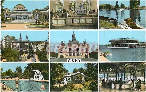 Moderne Karte Vichy