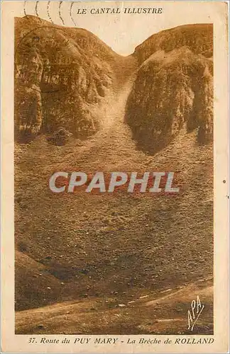Cartes postales Route du Puy Mary La Breche de Rolland