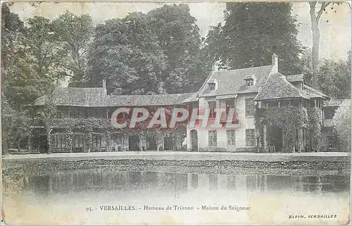 Ansichtskarte AK Versailles Hameau de Trianon Maison du Seigneur