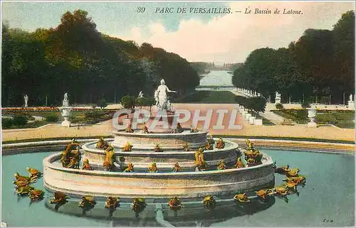 Cartes postales Parc de Versailles Le Bassin de Latone