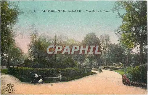 Cartes postales Saint Germain en Laye Vue dans le Parc