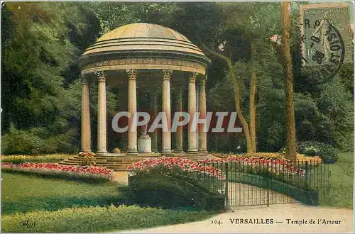 Cartes postales Versailles Temple de l'Amour