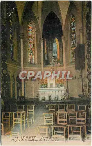 Cartes postales Le Havre Sainte Adresse Chapelle de Notre Dame des Flots