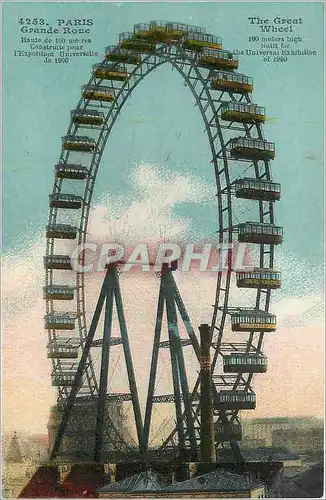 Cartes postales Paris Grande Roue