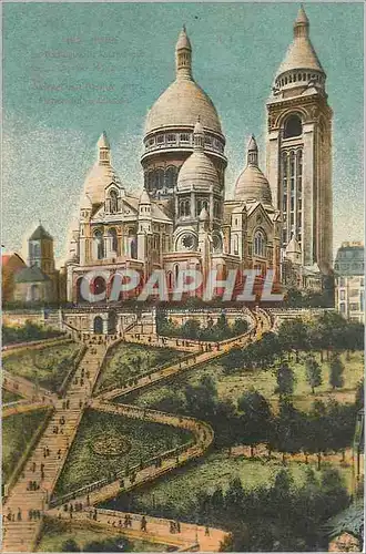 Cartes postales Paris Basilique du Sacre C�ur Montmartre