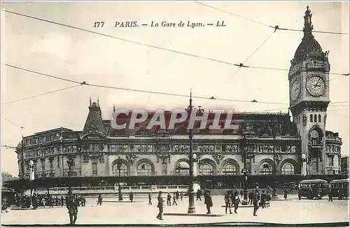 Cartes postales Paris La Gare de Lyon