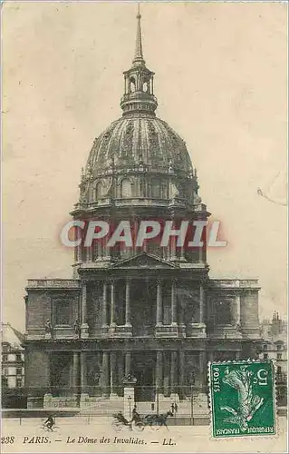 Cartes postales Paris Le Dome des Invalides