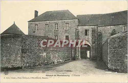 Cartes postales Abbaye de Montebourg L'Entree