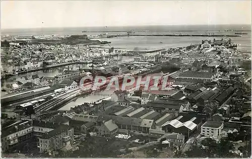 Cartes postales moderne Cherbourg Manche Panorama de l'Avant Port et le Gare Maritime Bateaux