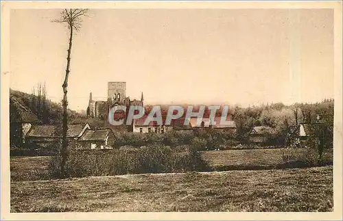 Ansichtskarte AK Ruines de l'Abbaye d'Hambye Manche Vue generale