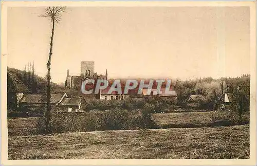Cartes postales Ruines de l'Abbaye d'Hambye Manche Vue generale