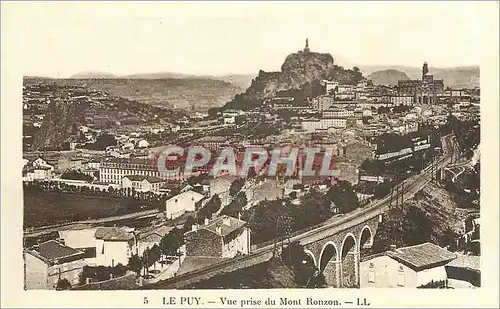 Ansichtskarte AK Le Puy Vue prise du mont Ronzon